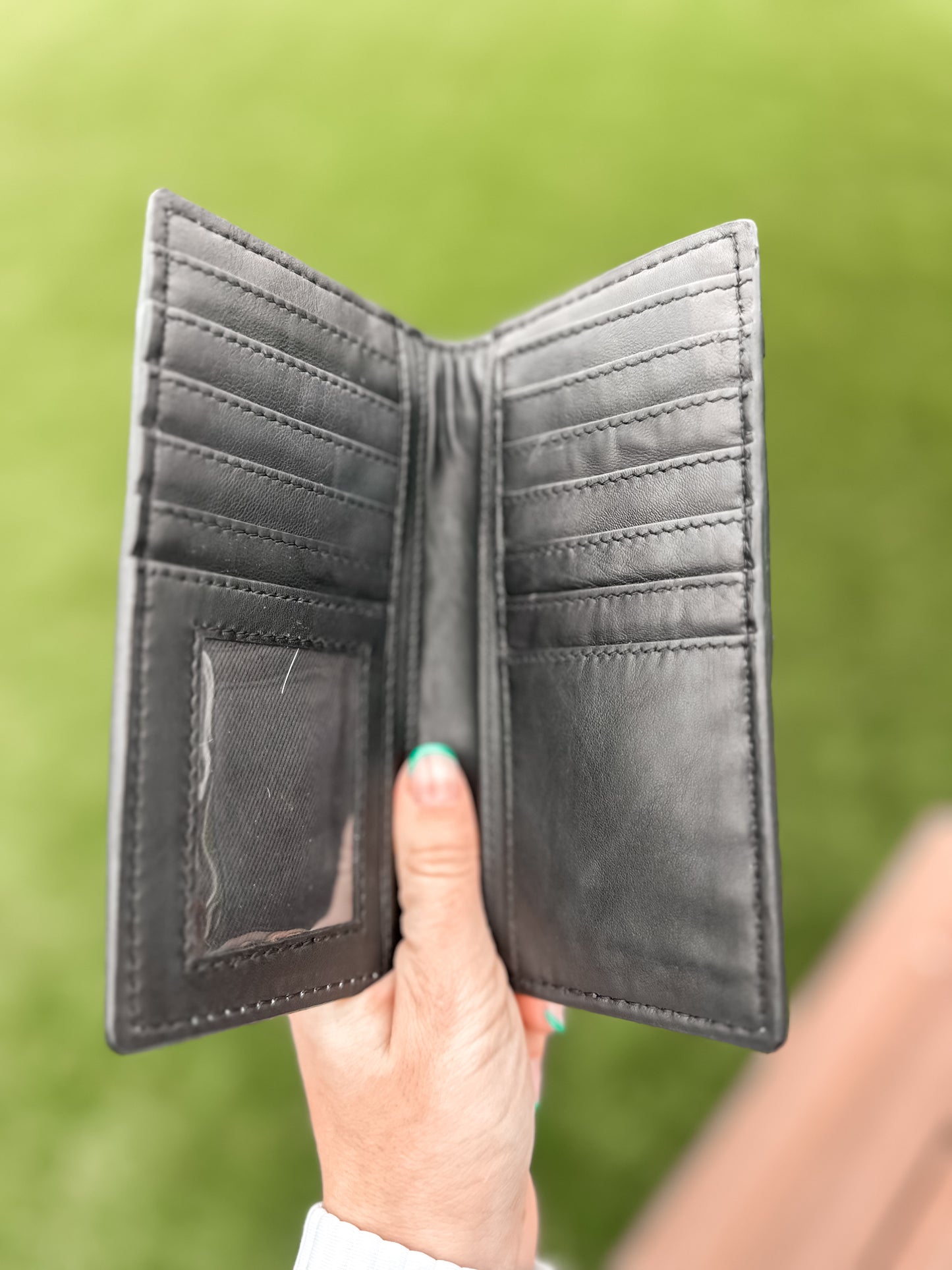 Cowboy Tooled Leather Men’s Wallet