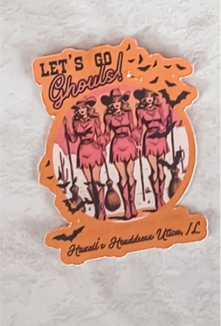 Let’s Go Ghouls Small Sticker