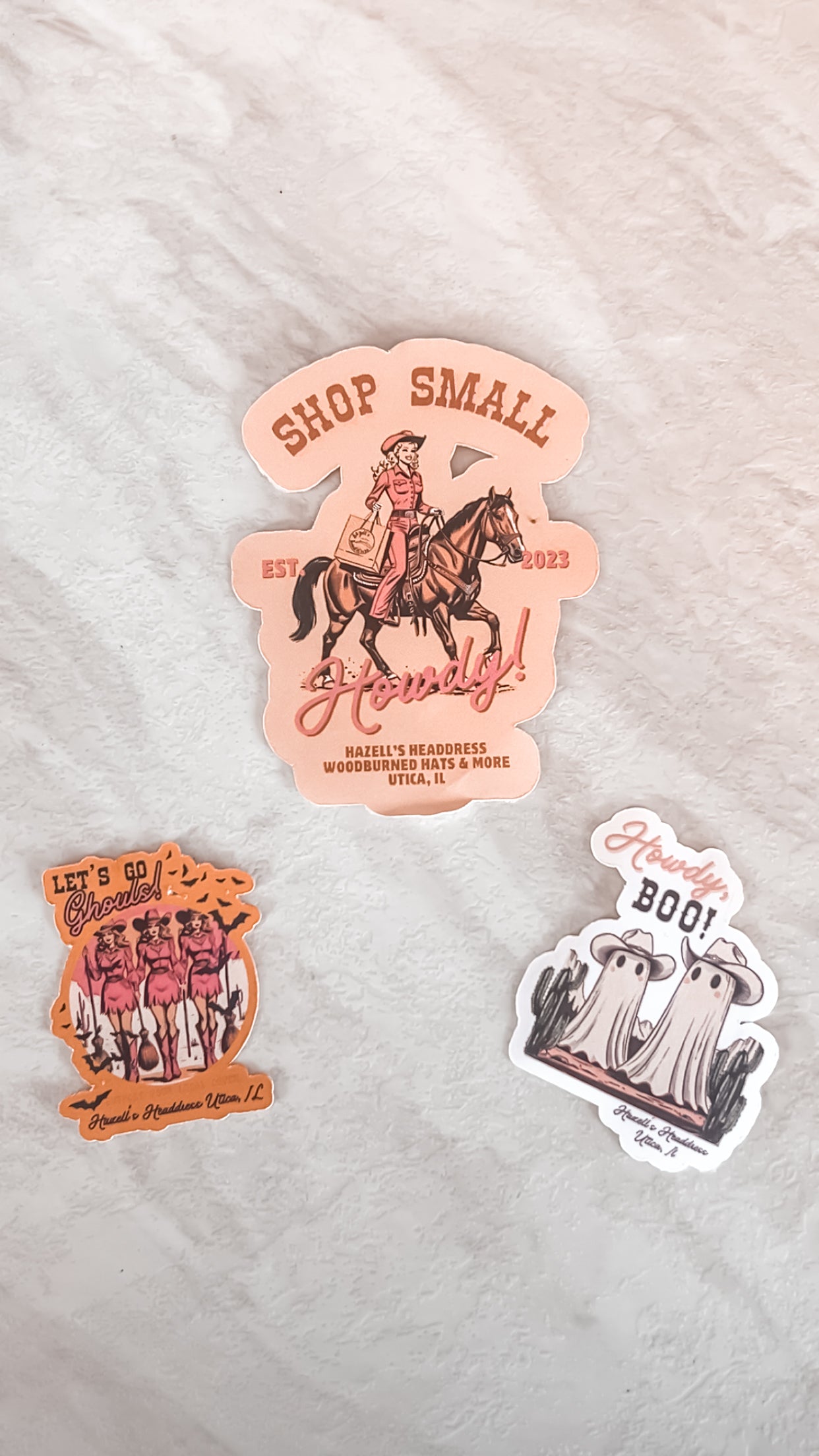 Let’s Go Ghouls Small Sticker