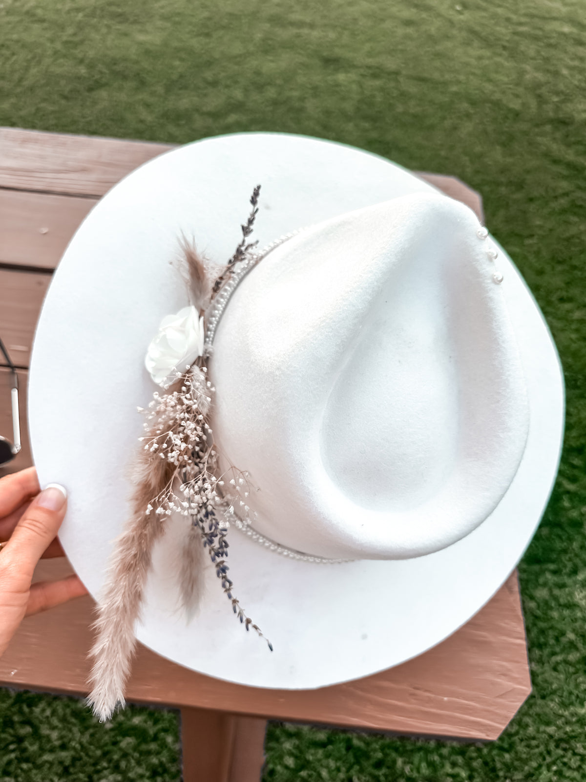 Ever After Australian Wool Ivory Hat