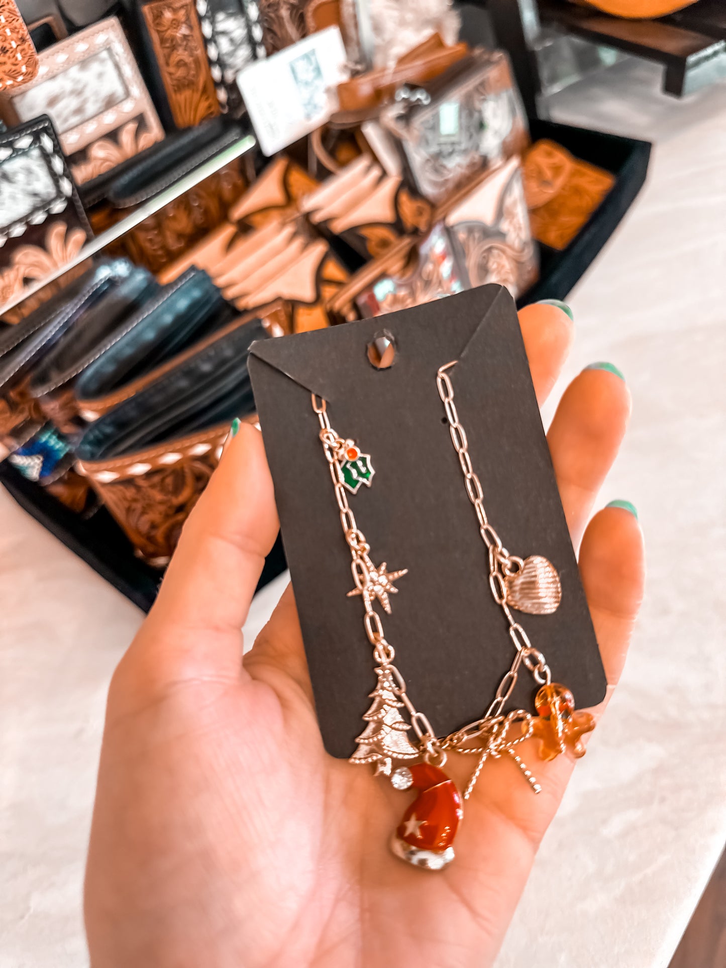 Christmas Festive Charm Necklace