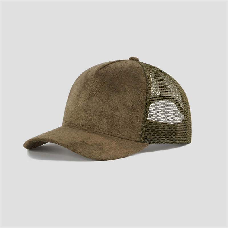 Blank Suede SnapBack Baseball Hat