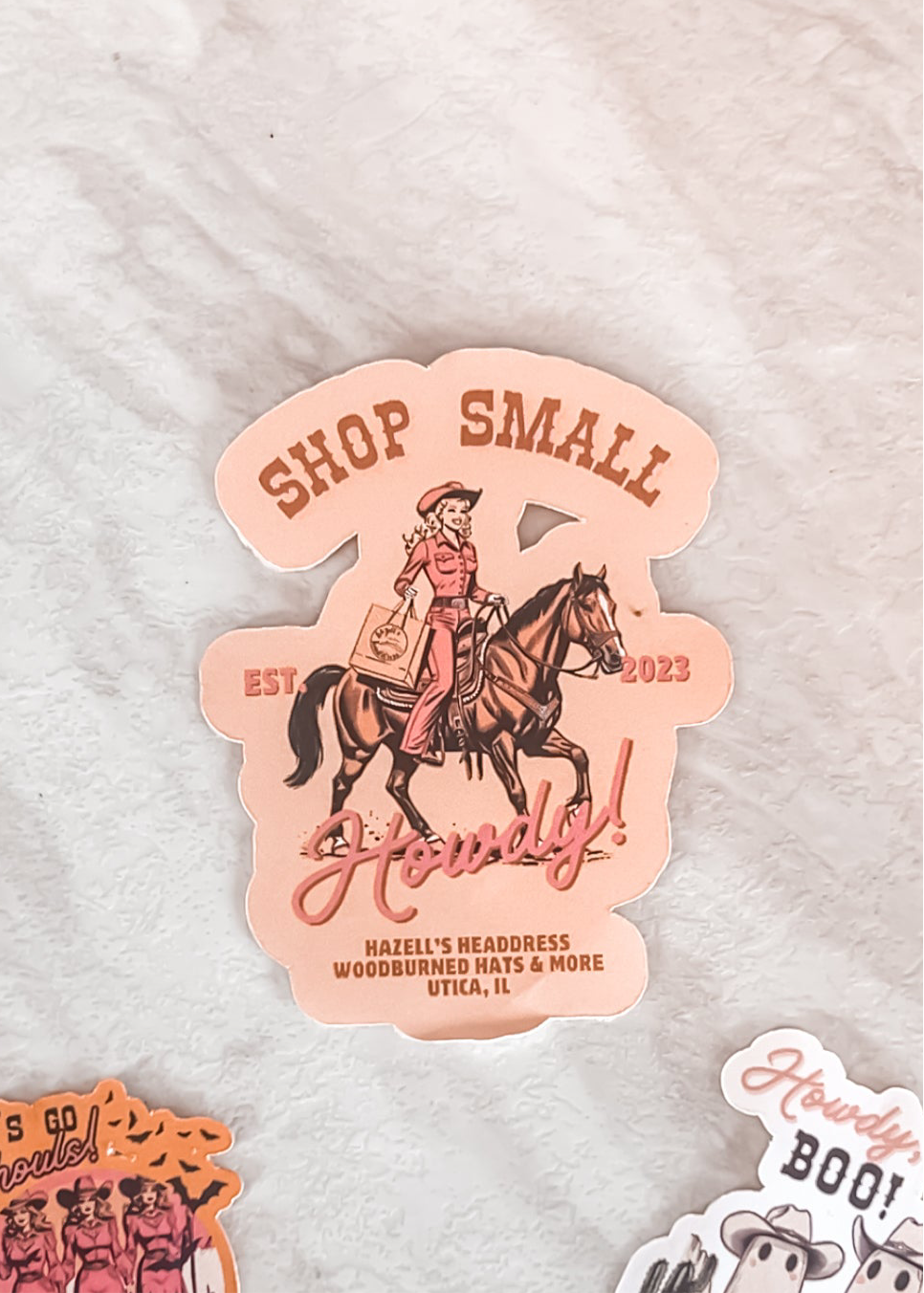Shop Small Large Sticker