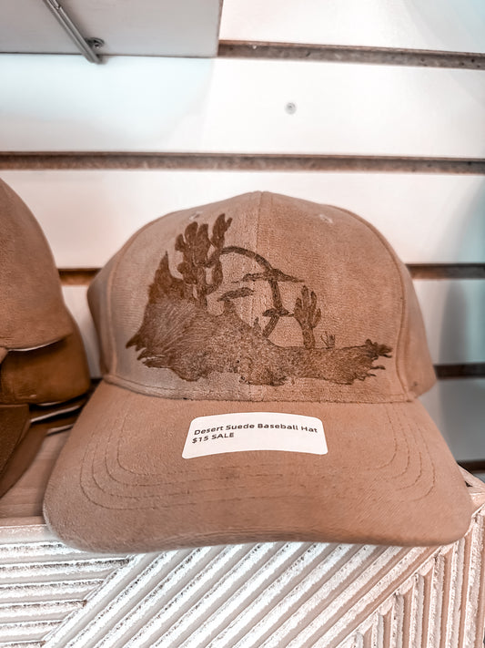 Desert Suede Baseball Hat