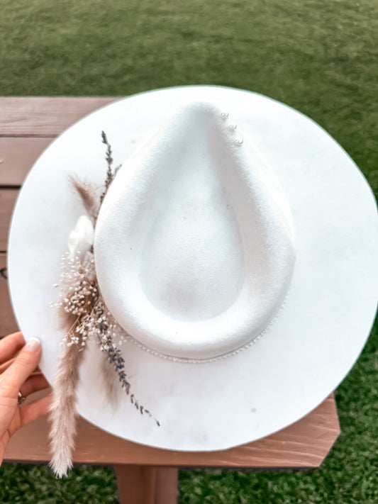 Ever After Australian Wool Ivory Hat