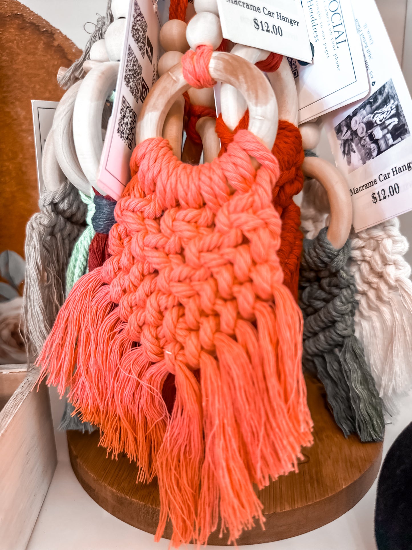 Macrame Car Hangers Large