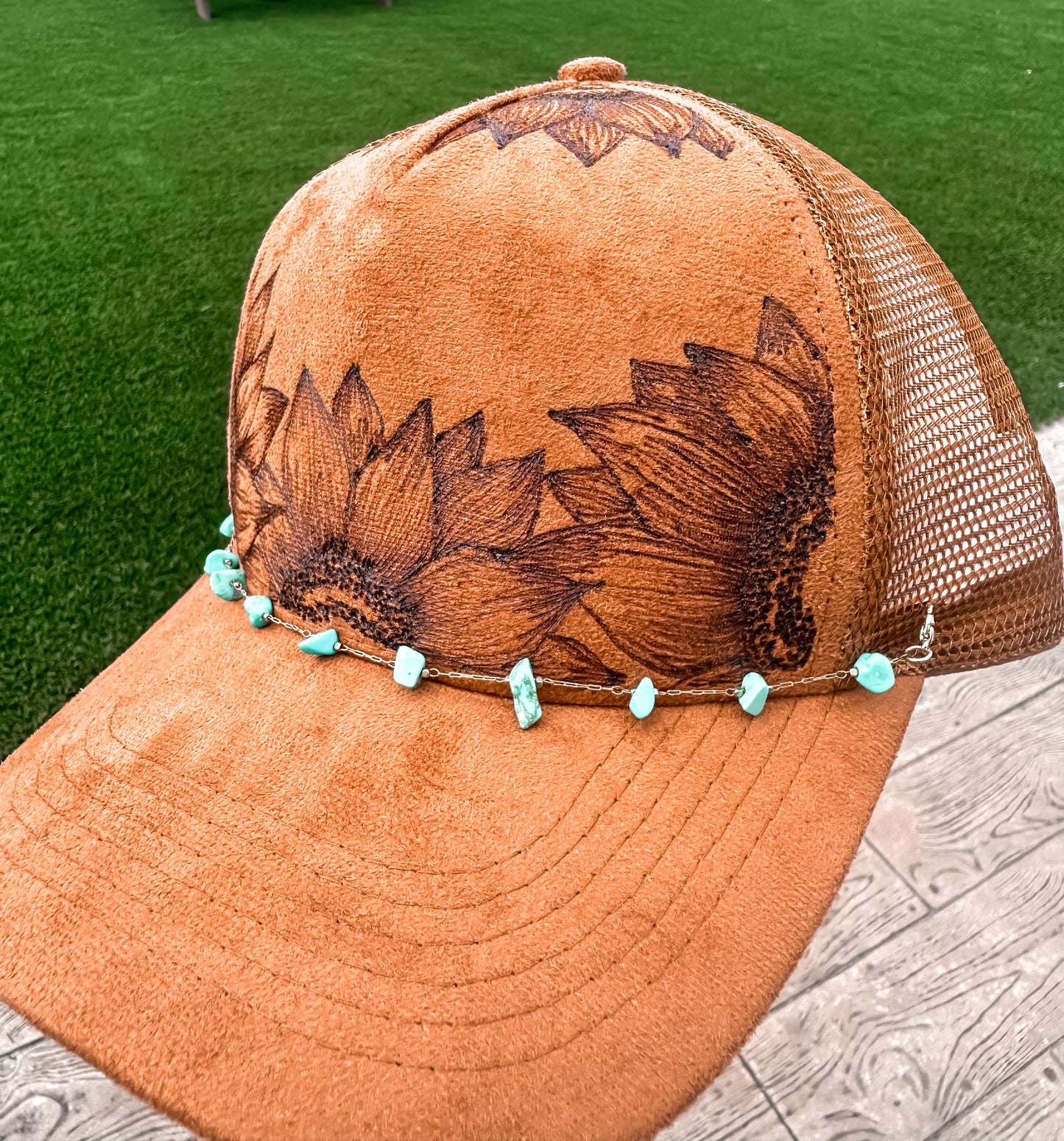 Turquoise & Sunflowers