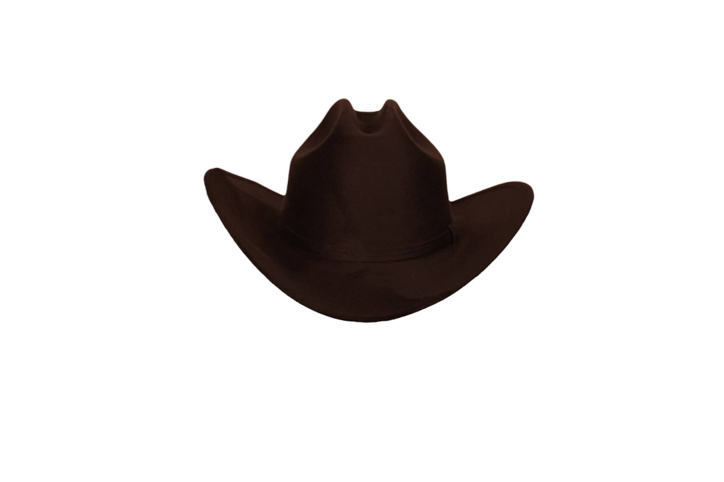 Kids Yellowstone Western hat: Chocolate