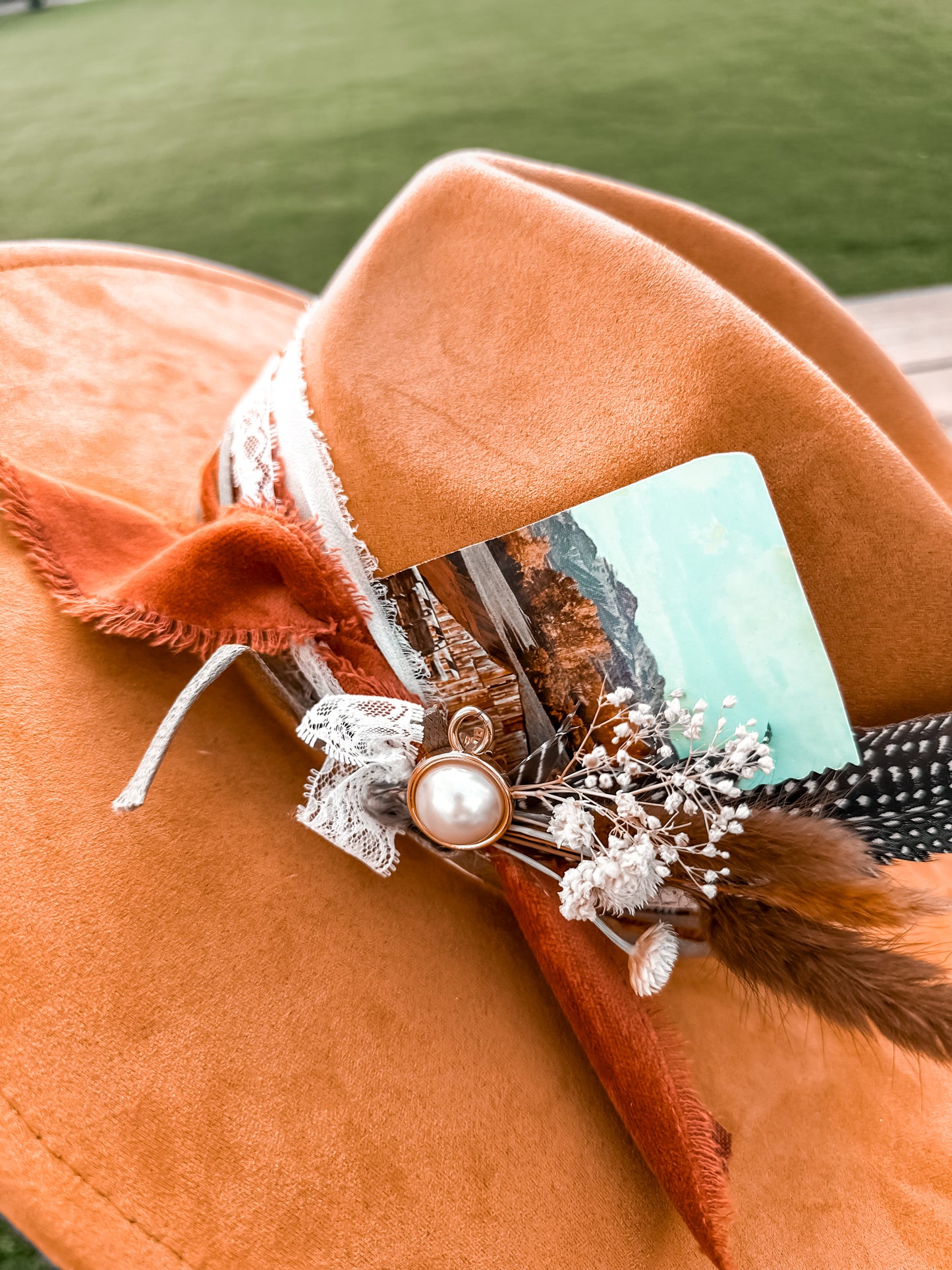 Wildflower Canyon Caramel Vegan Suede Hat