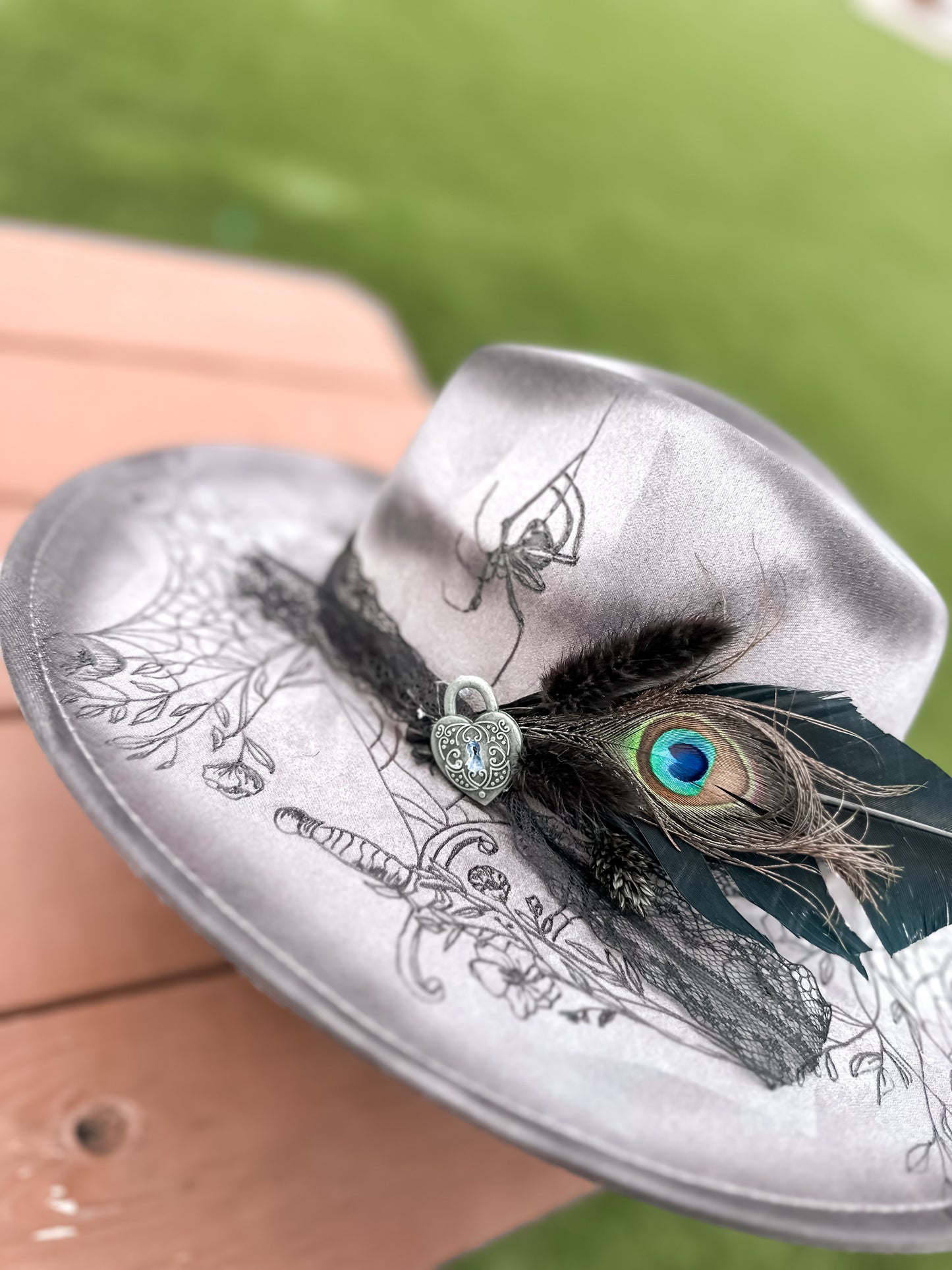 Til Death Gray Burned Hat
