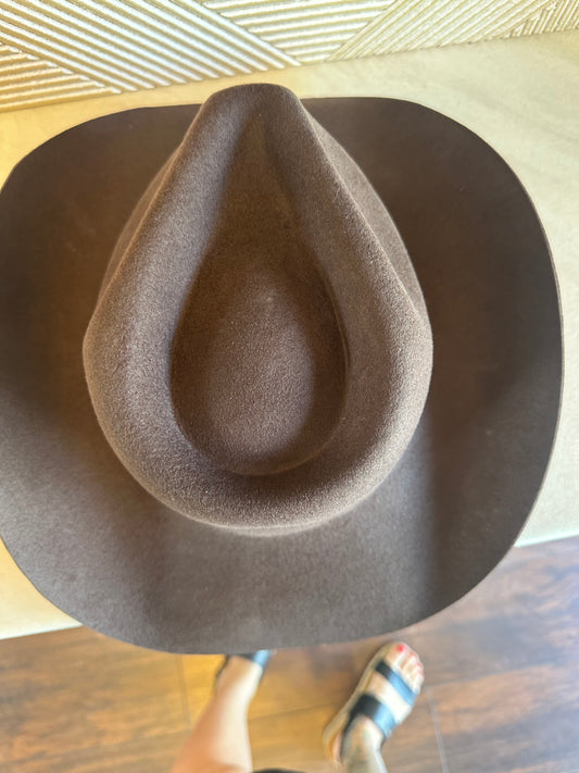 Brown Australian Wool Cowboy Hat