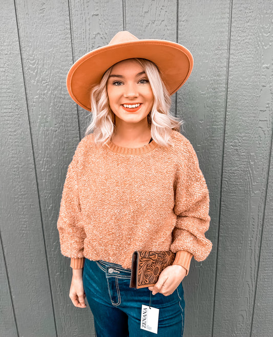 Cozy Textured Knit Sweater