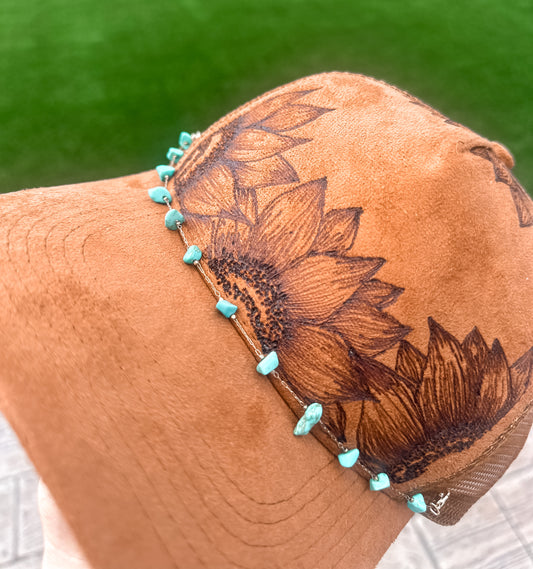 Turquoise & Sunflowers