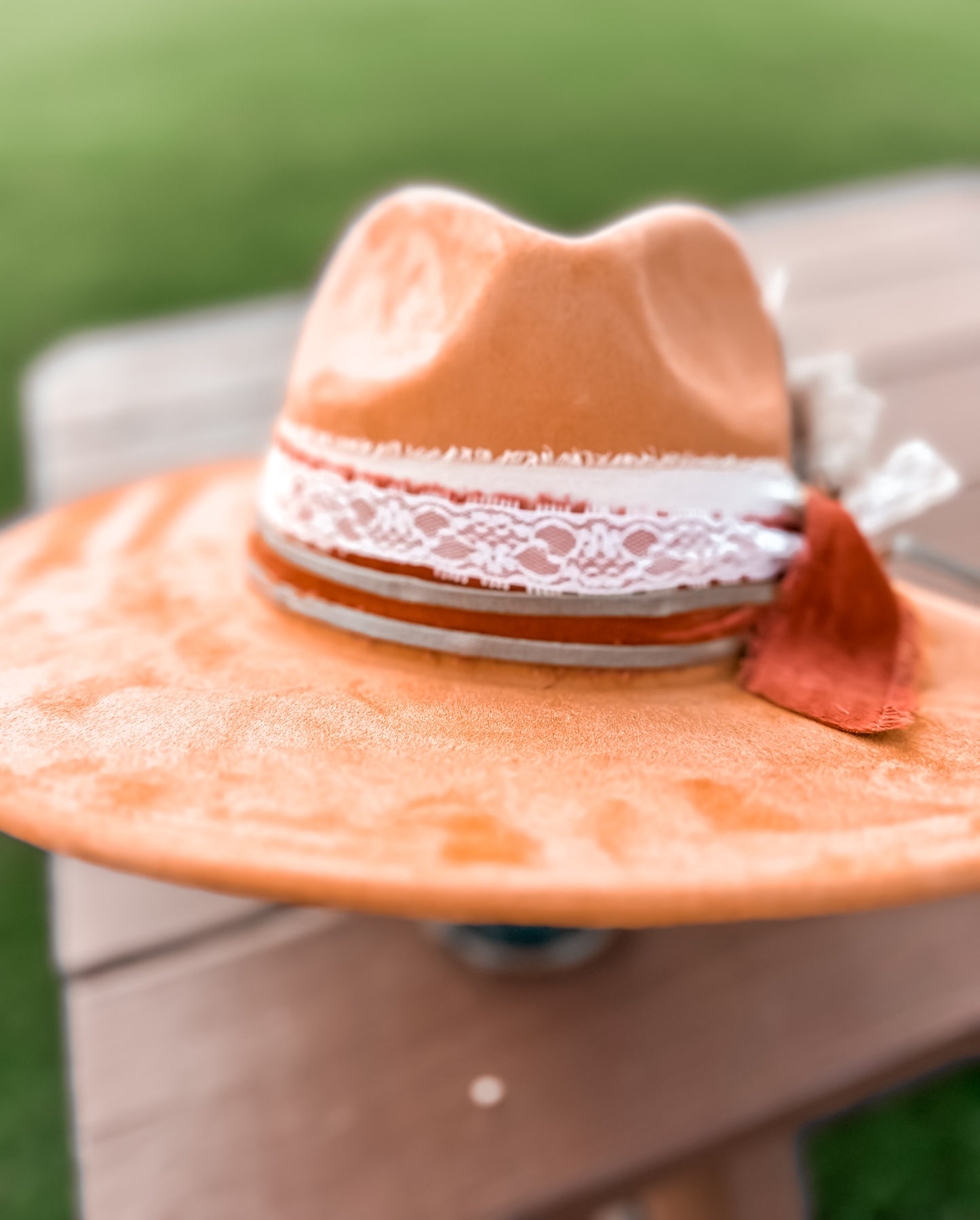 Wildflower Canyon Caramel Vegan Suede Hat