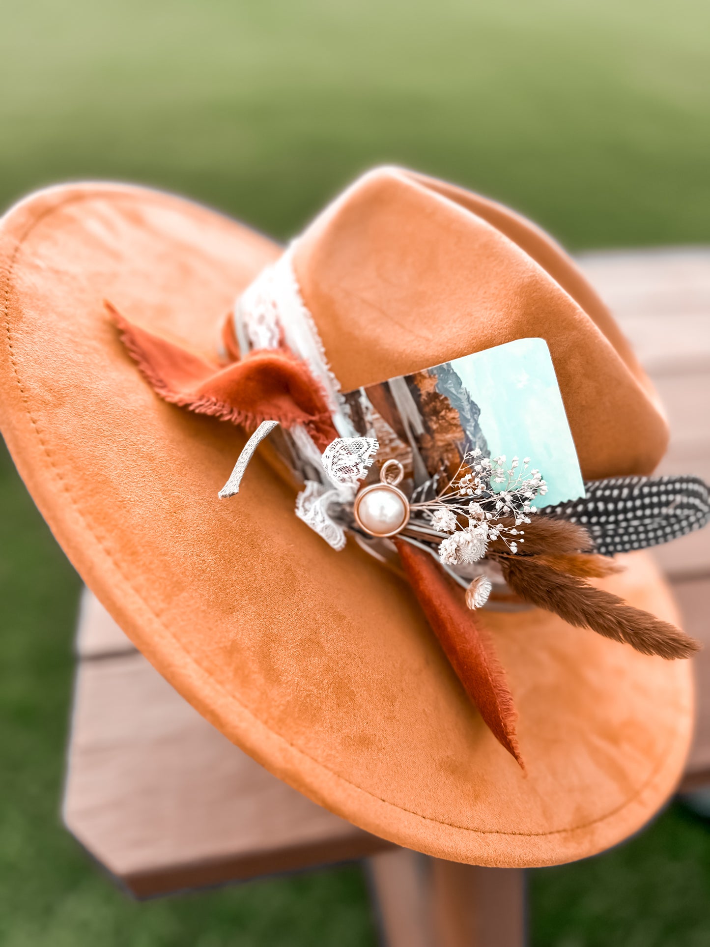 Wildflower Canyon Caramel Vegan Suede Hat