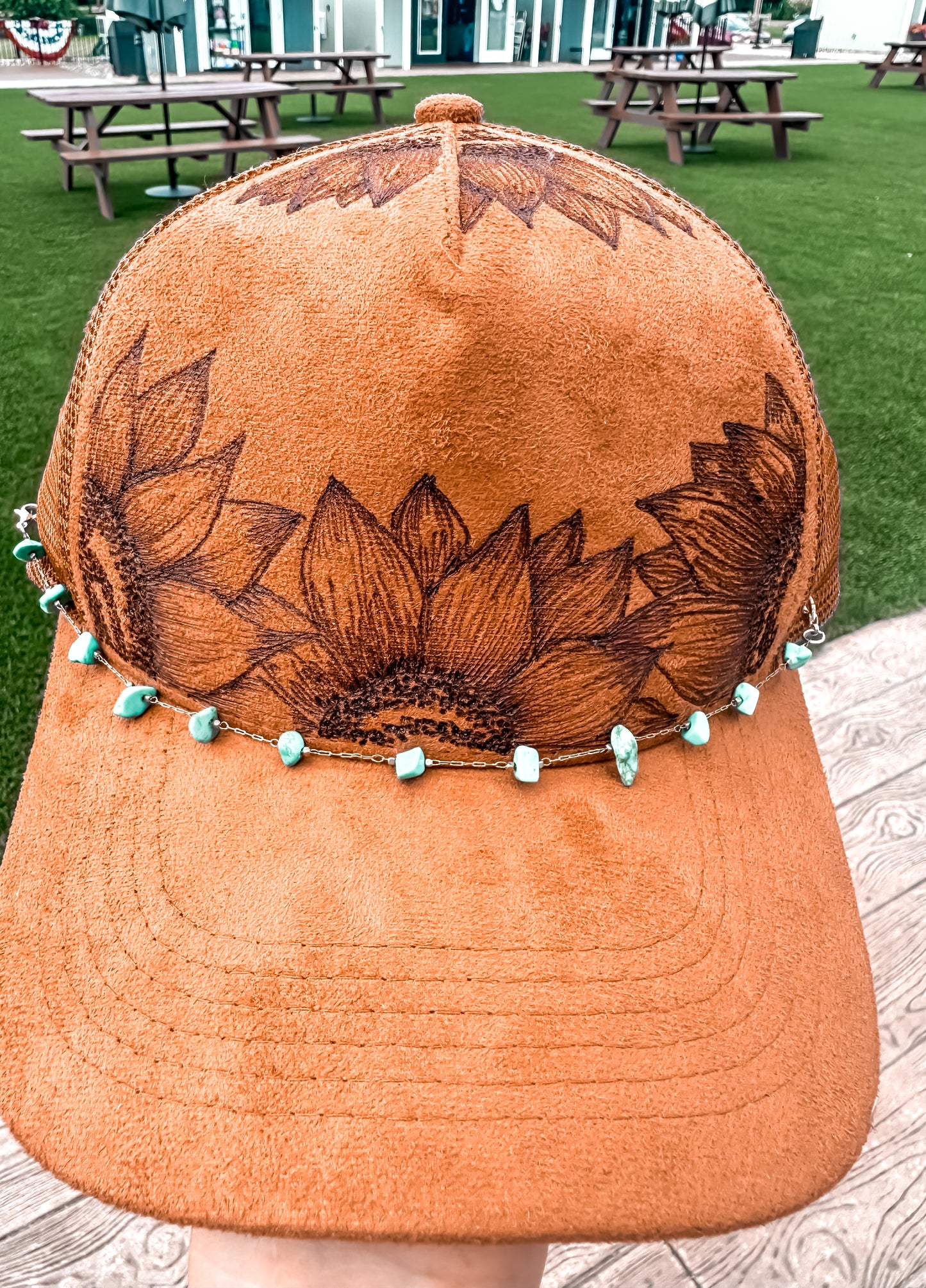 Turquoise & Sunflowers