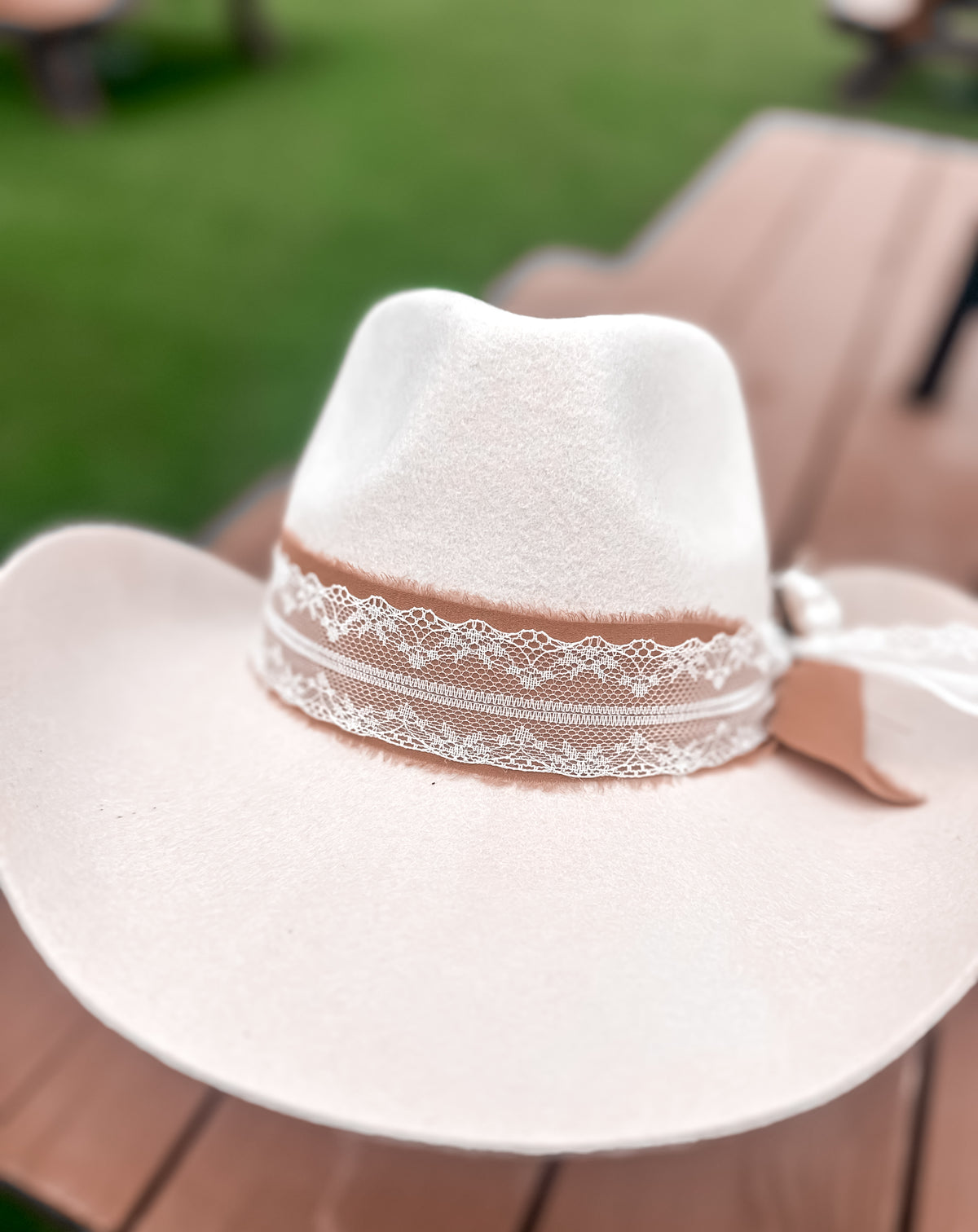 Bridal Stone Australian Wool Hat
