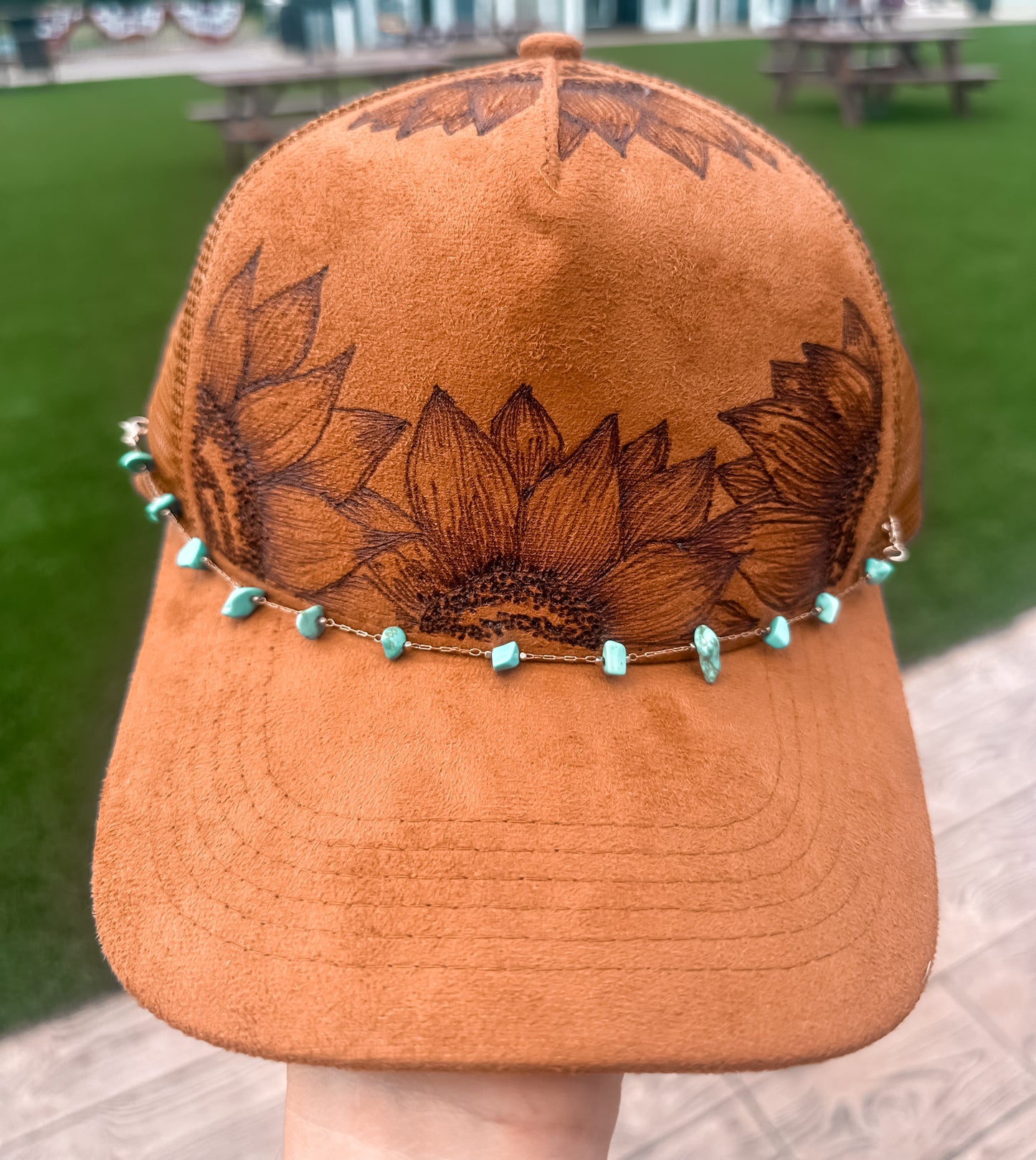 Turquoise & Sunflowers