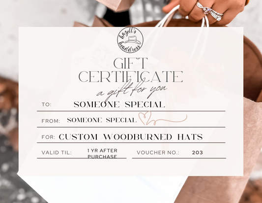 Gift Certificates Available