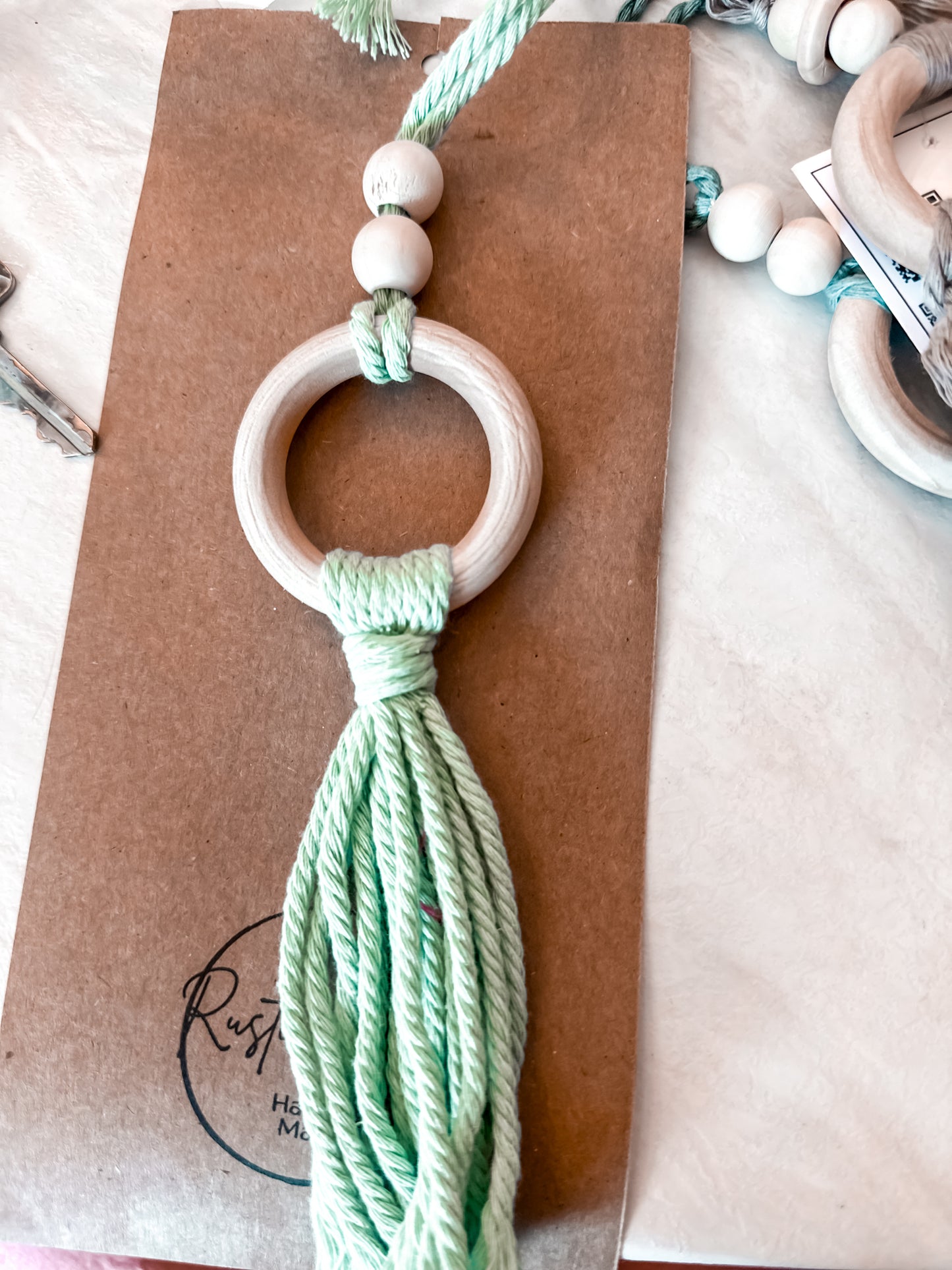 Small Macrame Car Hangers